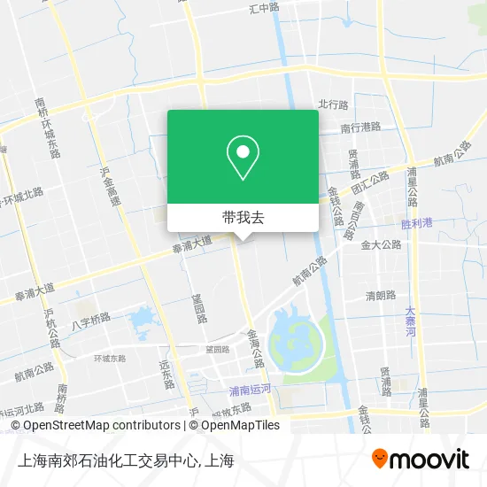 上海南郊石油化工交易中心地图