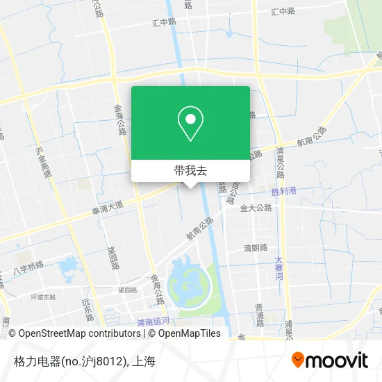 格力电器(no.沪j8012)地图