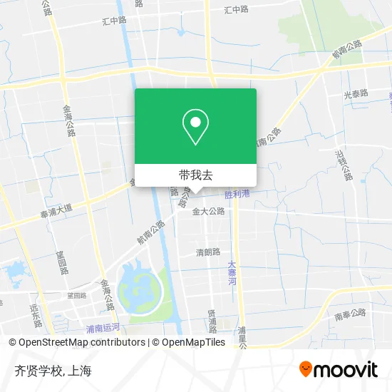 齐贤学校地图