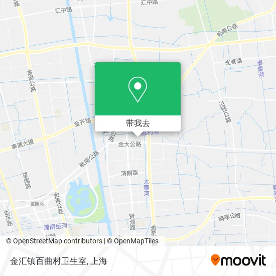 金汇镇百曲村卫生室地图