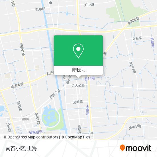 南百小区地图