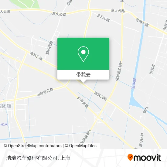 洁瑞汽车修理有限公司地图