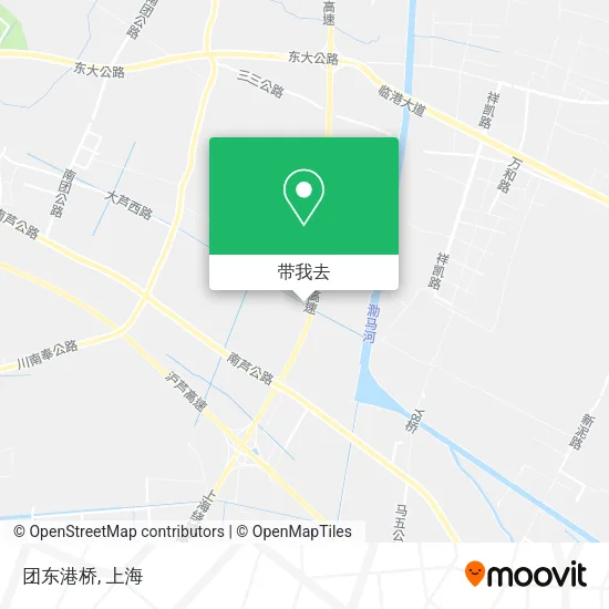 团东港桥地图