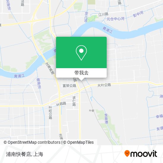 浦南快餐店地图