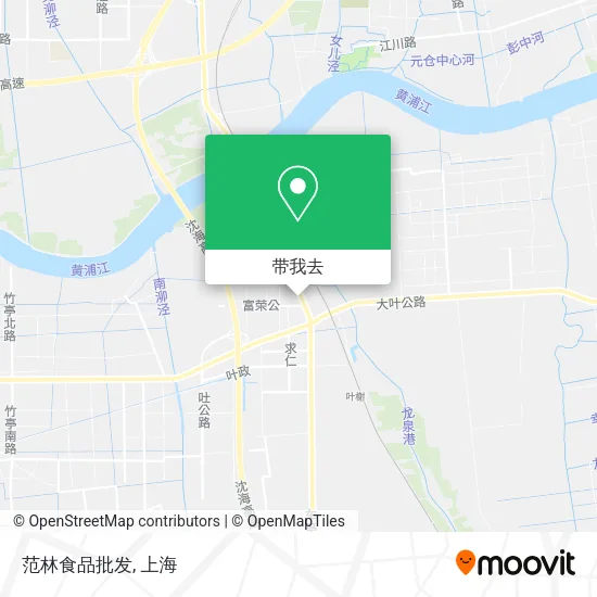 范林食品批发地图