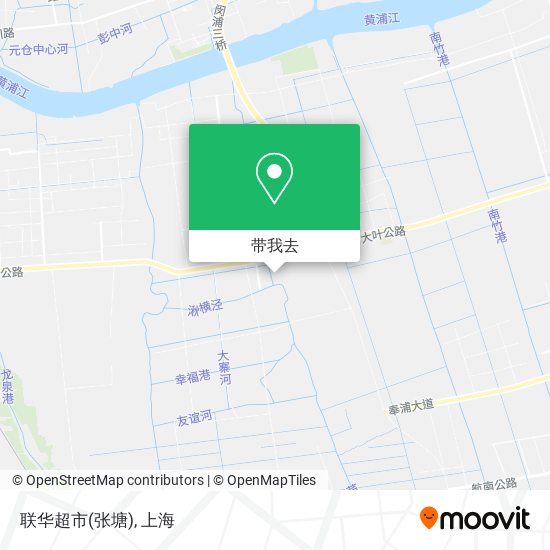 联华超市(张塘)地图