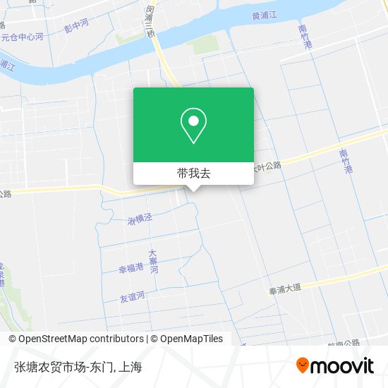 张塘农贸市场-东门地图