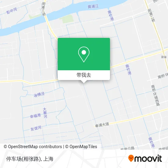 停车场(相张路)地图