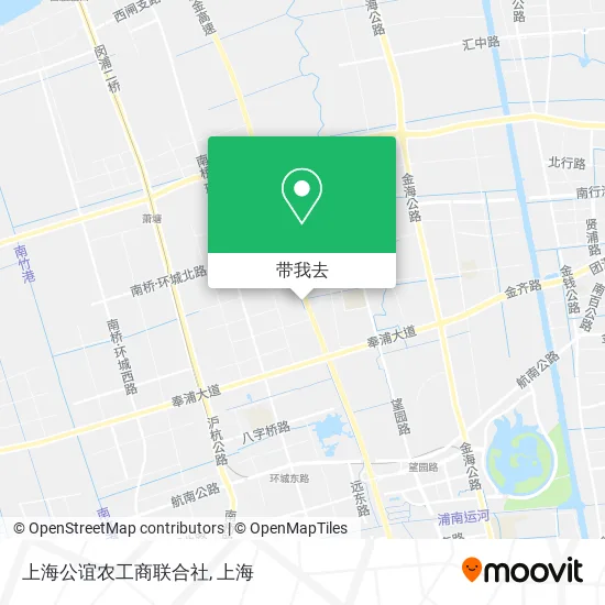 上海公谊农工商联合社地图