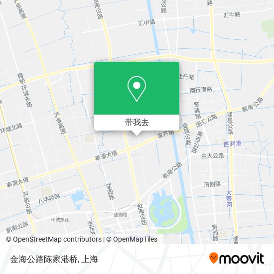 金海公路陈家港桥地图