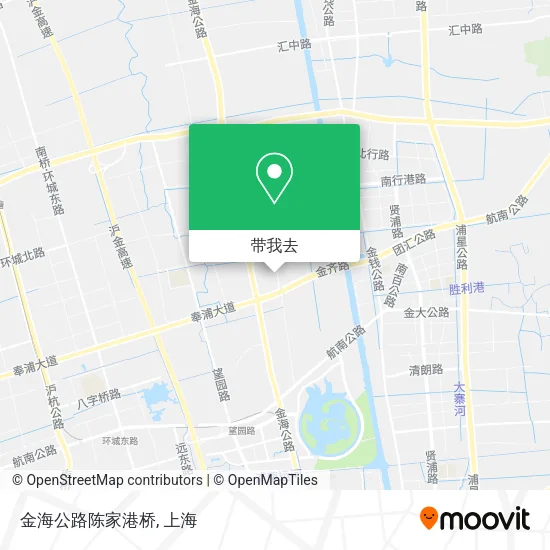 金海公路陈家港桥地图