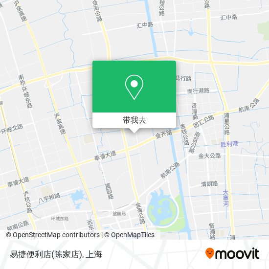 易捷便利店(陈家店)地图