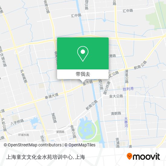 上海童文文化金水苑培训中心地图