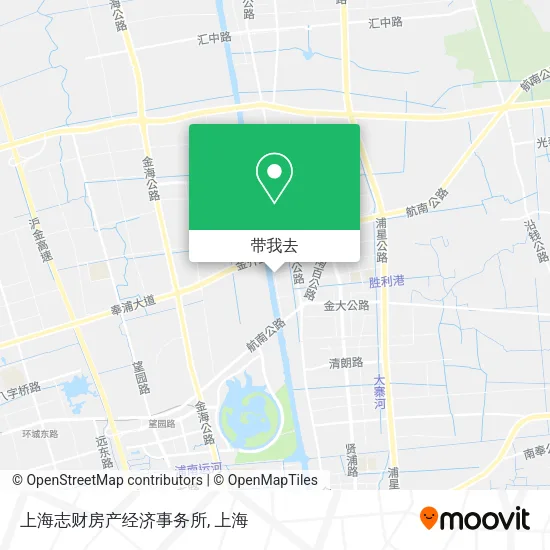 上海志财房产经济事务所地图
