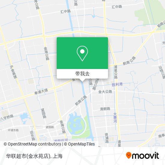 华联超市(金水苑店)地图