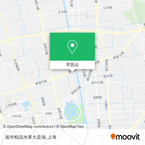 振华精品水果大卖场地图