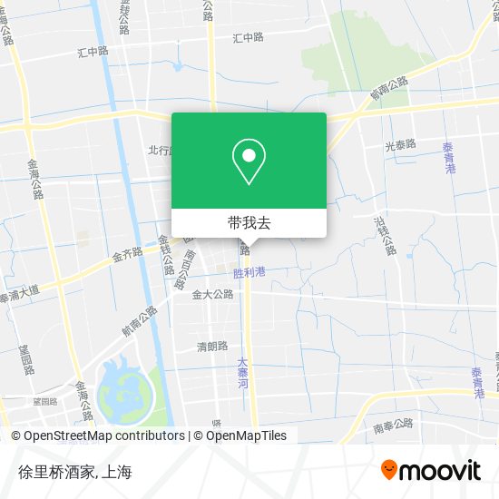 徐里桥酒家地图