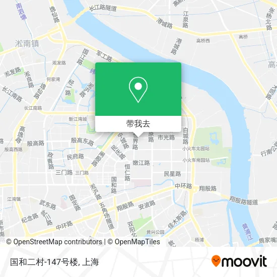 国和二村-147号楼地图