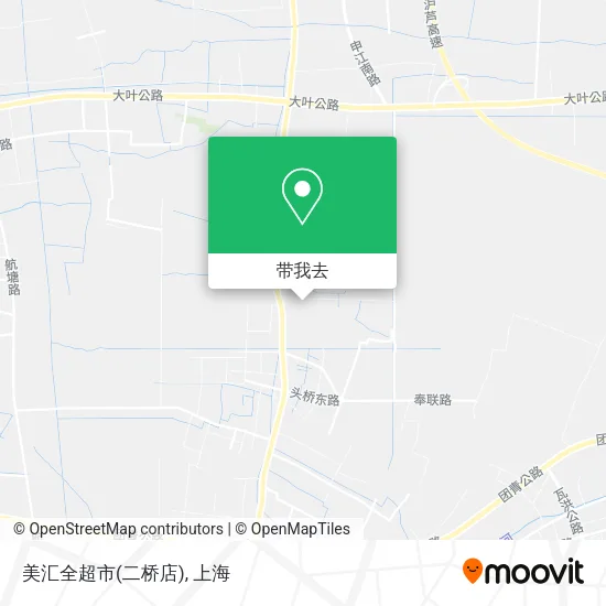 美汇全超市(二桥店)地图