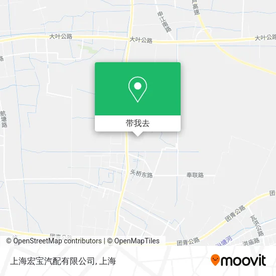 上海宏宝汽配有限公司地图