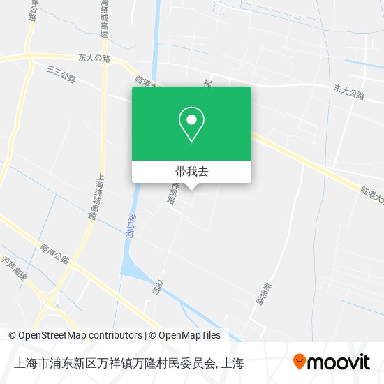 上海市浦东新区万祥镇万隆村民委员会地图