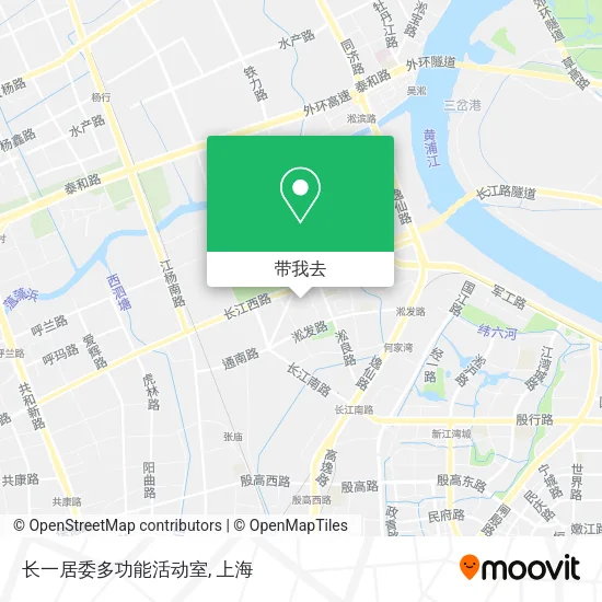 长一居委多功能活动室地图