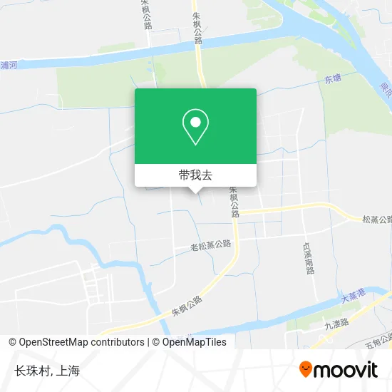 长珠村地图