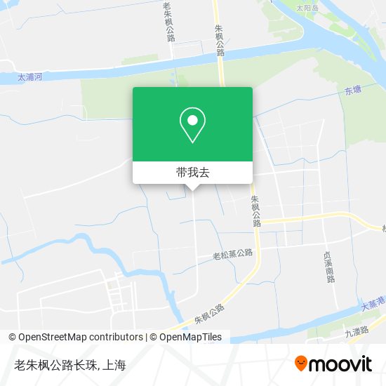 老朱枫公路长珠地图