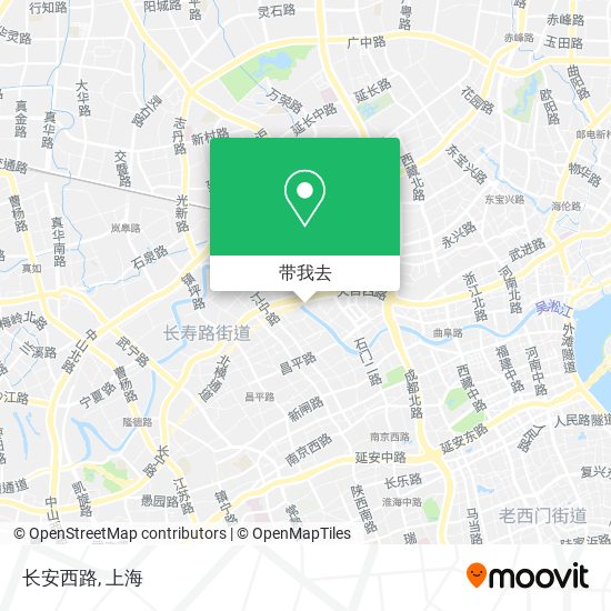 长安西路地图