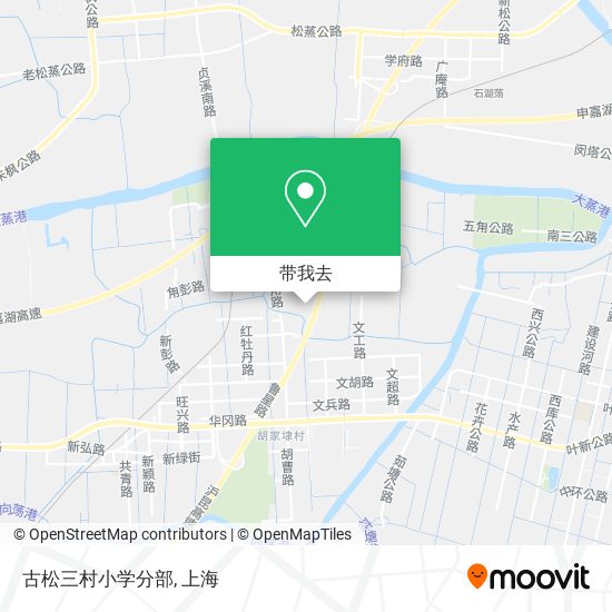 古松三村小学分部地图