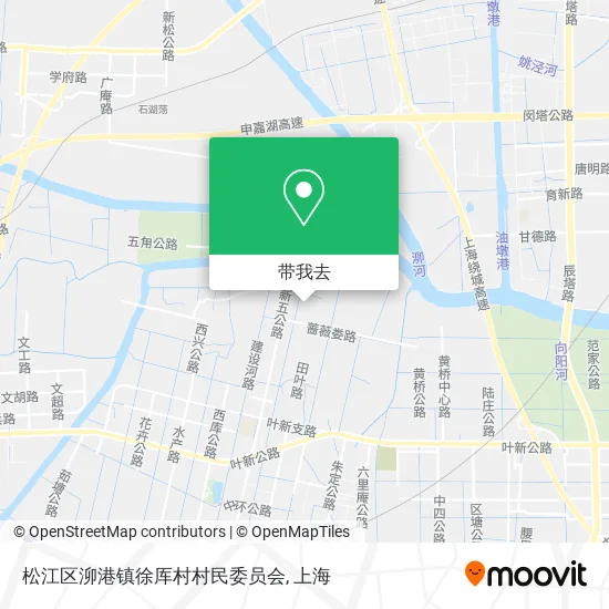 松江区泖港镇徐厍村村民委员会地图