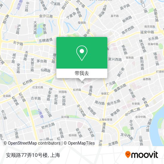 安顺路77弄10号楼地图