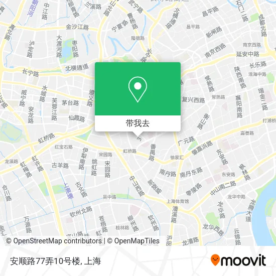 安顺路77弄10号楼地图