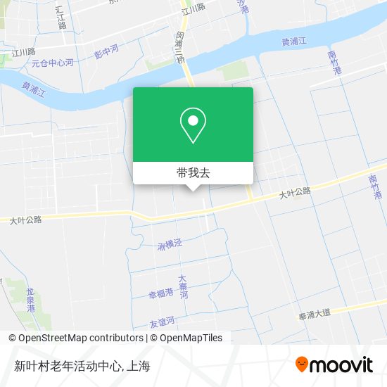 新叶村老年活动中心地图
