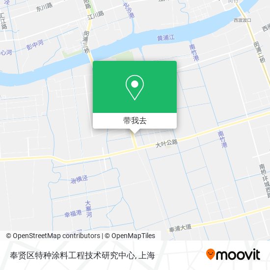 奉贤区特种涂料工程技术研究中心地图