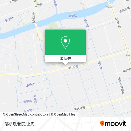 邬桥敬老院地图