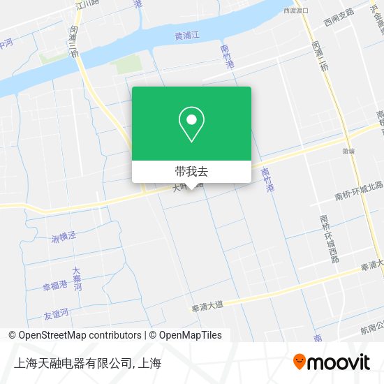 上海天融电器有限公司地图