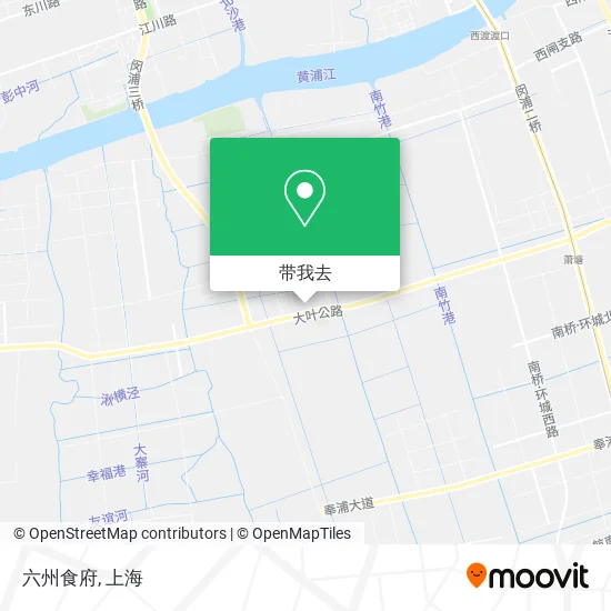 六州食府地图