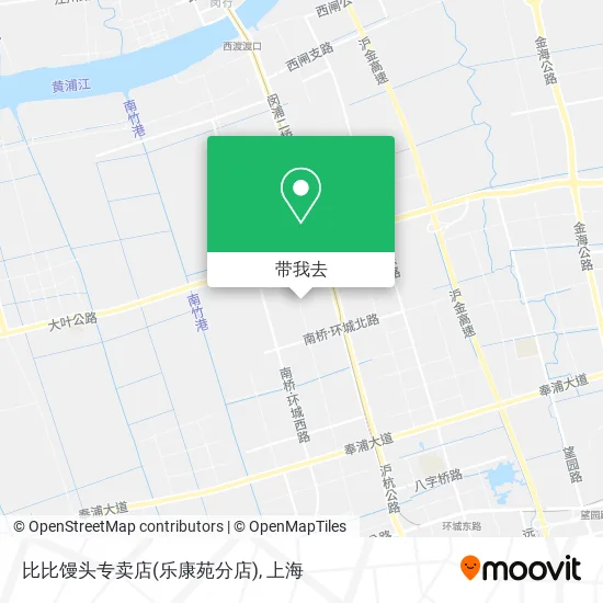 比比馒头专卖店(乐康苑分店)地图
