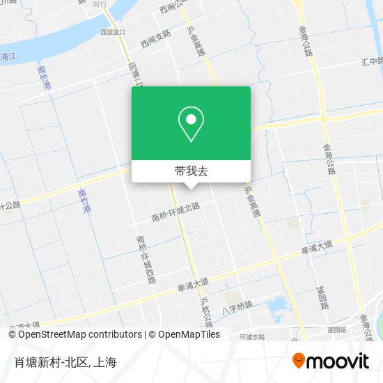 肖塘新村-北区地图