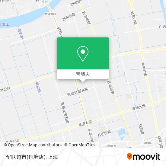 华联超市(肖塘店)地图