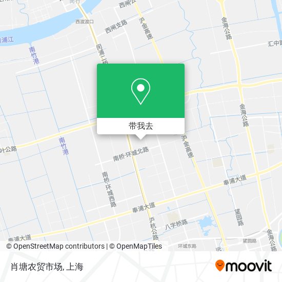 肖塘农贸市场地图
