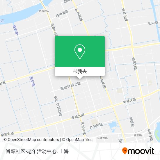 肖塘社区-老年活动中心地图
