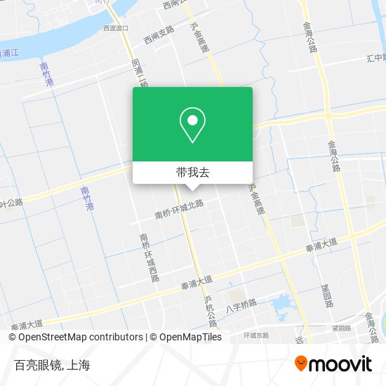 百亮眼镜地图