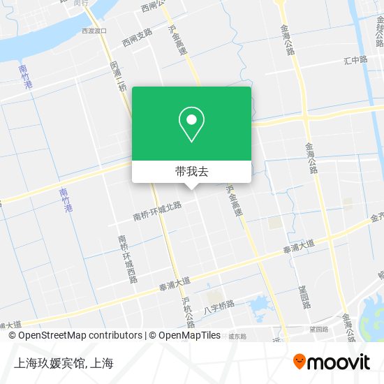 上海玖媛宾馆地图