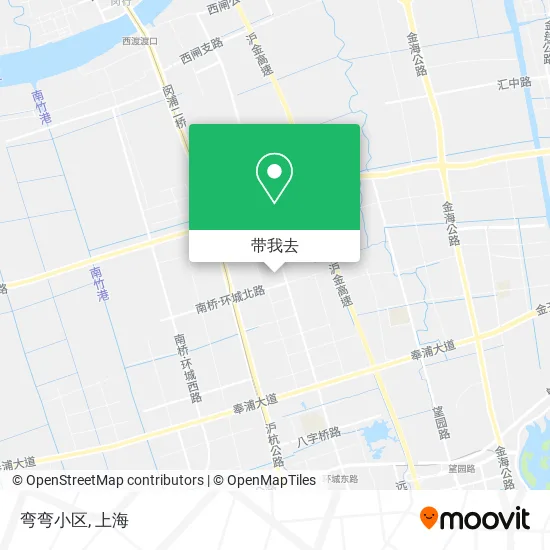 弯弯小区地图