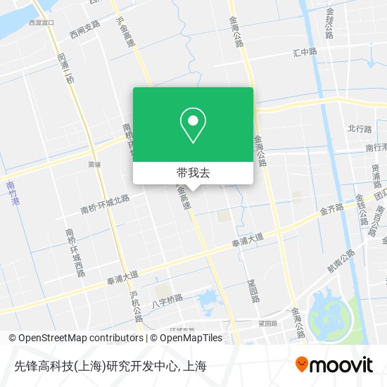 先锋高科技(上海)研究开发中心地图