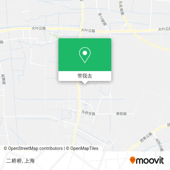 二桥桥地图