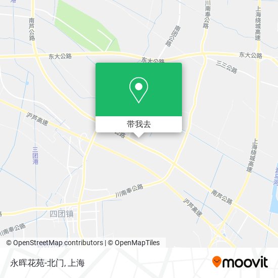 永晖花苑-北门地图