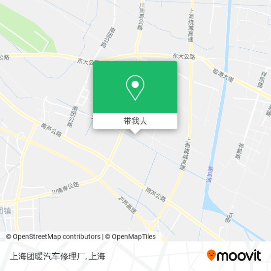 上海团暖汽车修理厂地图